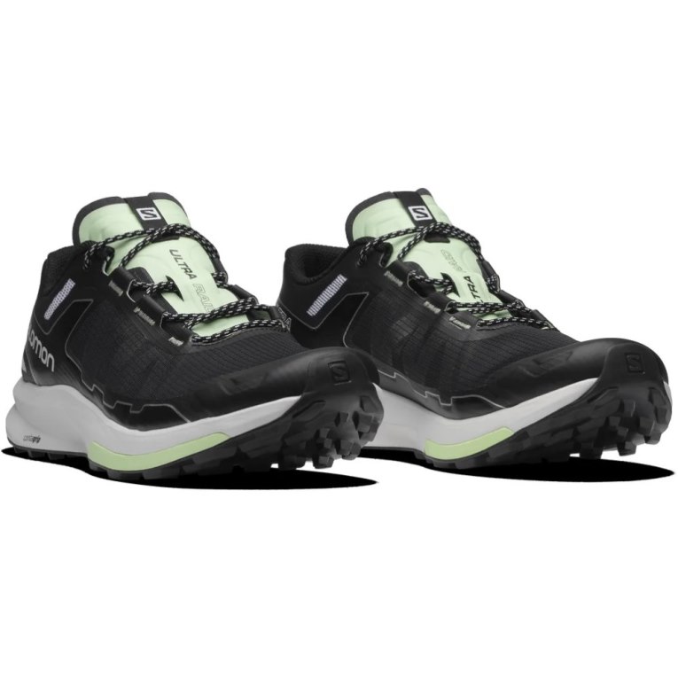 Black / Mint Salomon Ultra Raid Men's Sneakers | IE ZJ9732